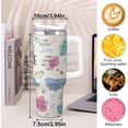 thumbnail image 6 of 40 oz Nurse Tumbler with Handle - Inspirational Coffee Travel Mug with Straw, Ideal Appreciation Gift for Female Nurses, Perfect for Birthdays and Christmas, 6 of 6