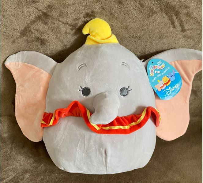 Disney Dumbo Squishmallow 10" Plush NEW Release Kellytoy 2020 