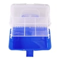 thumbnail image 2 of 3 Layers Storage Box, Multifunctional Plastic Tool Box Multipurpose Organizer and Portable Handled Storage Case for Art Craft and Cosmetic, 2 of 7