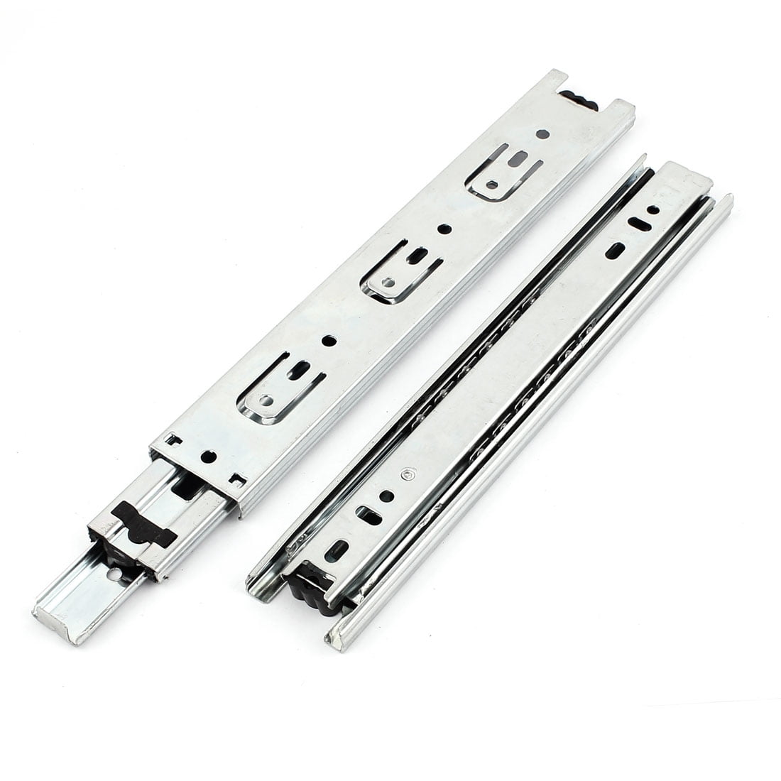 Uxcell 1 Pair 9 Full Extension Ball Bearing Telescopic Drawer