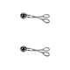thumbnail image 3 of Yuarrent Práctico fabricante de albóndigas de cocina, Clip de albóndigas de acero inoxidable, bola de pescado, molde para hacer bolas de plata S 2piezas, 3 of 6