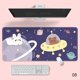thumbnail image 1 of Alfombrilla de ratón Super creativa INS Tide escritorio para chicas adolescentes, teclado de ordenador de juego grande, tapete de mesa largo de oficina, Kawaii, para estudio LIUWENJING unisex, 1 of 2