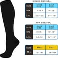thumbnail image 3 of 6Pairs Compression Socks for Women and Men - Best for Circulation, Running, Athletic, Recover, Nurse, Travel, 3 of 6