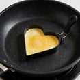 thumbnail image 2 of 1PC Pancake Molds for Griddle,Stainless Steel Heart Shaped Pancake Mold,Egg Shaper for Frying Pan,Fried Egg Molds for Omelettes,Cookie Cutting & Easter Breakfast Sandwiches Egg Preparation,3.3", 2 of 4