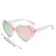 thumbnail image 2 of Gafas de sol con forma de corazón para niñas, polarizadas 400, gafas de sol retro con forma de corazón, aptas para niños de 3 a 10 años, para llevar en playas al aire libre, 2 of 2