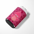 thumbnail image 3 of Bird on Pink Polkadots Can or Bottle Hugger, 3 of 5