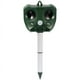 thumbnail image 5 of Repelente ultrasónico para gatos, repelente de gatos para exteriores, repelente solar impermeable para gatos y frecuencia ajustable, con alarma y luces intermitentes para repeler animales dañinos, 5 of 5