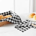 thumbnail image 3 of 1" Checkered Gingham PolyPoplin Fabric by The Yard - 60 Inch Wide for Sewing, Quilting, Tablecloths, Curtains, Apparel, Crafting, DIY Projects, 3 of 10