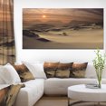 thumbnail image 1 of Beautiful Brown Fantasy Terrain - Landscape Canvas Art Print, 1 of 3