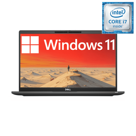 Pre-Owned Dell Latitude 7420 Laptop, 14-Inch FHD Display, Intel Core i7-1145G7 Processor, 16GB RAM, 256GB SSD, Windows 11 Pro