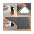 thumbnail image 5 of Carpet Gripper, Double Sided Non- Rug Tape Stickers Rug Pad Carpet Tape Corner Side Gripper for Floors and Tile, 5 of 5