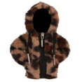 thumbnail image 1 of Traje de ganso con capucha de 7 pulgadas para escritorio Estatua de ganso para escritorio con cremallera Estampado de leopardo Disfraz de animal pequeño para festivales, 1 of 3