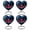 Sunset, variant on Blue Dragon Urn, Urns for Human Ashes Adult, Mini Urns for Human Ashes Keepsake, decorative Urns, Mini Urns for Human Ashes Keepsake, Urn for Ashes Adult Male(Size - 8inch 1Pcs, 3inch 2Pcs)