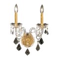 thumbnail image 1 of Elegant Lighting Alexandria 13" 2 Light Spectra Crystal Wall Sconce, 1 of 1