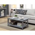 thumbnail image 1 of Convenience Concepts Omega Collection Coffee Table with Shelf, Gray, 1 of 6