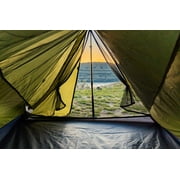 Trekker Tent 2V, Two Layer, 2-Person Trekking Pole Ultralight Backpacking Hiking Tent