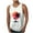 White, variant on YFNNUP Men's Summer Tank Top Sleeveless Crewneck Ribbed Tank T-Shirt Workout Gym Muscle Tank Undershirt Men Plus Size Tank Tops