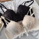 thumbnail image 4 of Nuevos Productos Bordados Pequeños Pechos Reunión Sin Anillo De Acero Anti-Aplastamiento Sexy Niñas Encaje Sujetador Ropa Interior Cómodo Transpirable Hermosa Espalda Reducida Push-Up Señoras, 4 of 5