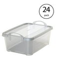thumbnail image 2 of Life Story 14 Quart Clear Stackable Organization Storage Box Container (24 Pack), 2 of 6