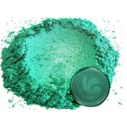 Mica Powder Pigment “Forest Green” (25g) Multipurpose DIY Arts and Crafts Additive | Woodworking, Natural Bath Bombs, Resin, Paint, Epoxy, Soap, Nail Polish, Lip Balm (Forest Green, 25G)