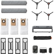 eufy Accessory Kit for Omni S1 Pro/S1, 2 Rolling Mops, 4 High-Performance Filters, Dirty Water Reservoir Filter, Rolling Brush & Brush Guard, 3 Dust Bags, and 2 Sets of Side Brushes