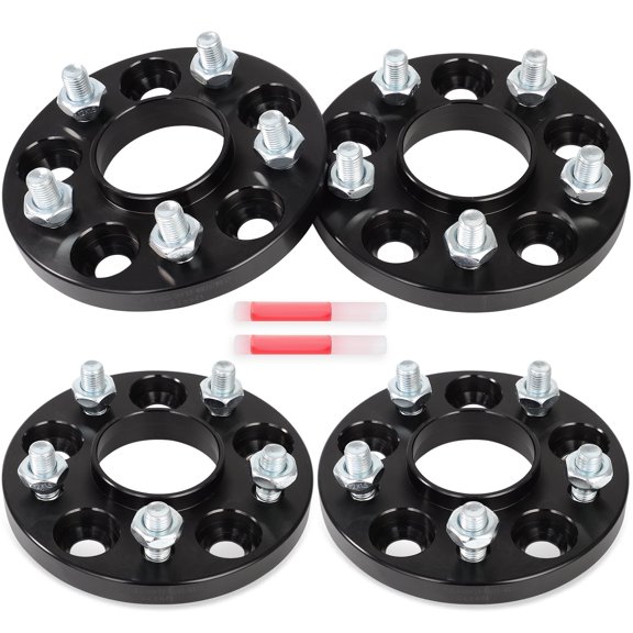 CCIYU 4PCS 15mm Wheel Spacers 5x108 to 5x108 12x1.5 Studs Compatible with 2021-2024 for Ford for Bronco Sport/2013-2018 for Ford for C-Max/2013-2024 for Ford for Escape