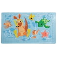 Dreambaby AntiSlip Bath Mat with Too Hot Indicator, Animals
