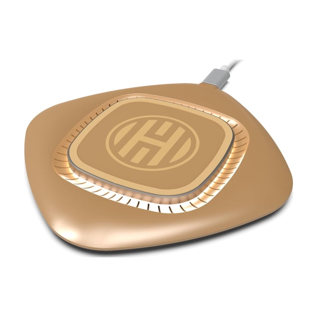 Base de carga inalámbrica HALO Halo 15W color marrón, compacta