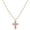 Pink, variant on 1928 Jewelry Light Rose Pink Austrian Cross Pendant Necklace For Women 16" + 3" Extender