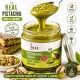 thumbnail image 4 of Luxe Pistachio Cream Spread – 7.05 oz (200g), Made with 25% Antep Pistachios | No Glucose, No Preservatives | Premium Pistachio Cream for Desserts & Dubai Chocolate, 4 of 9