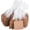 Brown, variant on Price Tags and Connecting Rope 500 String Merchandise Tag White Mini tag, Display Tag,Marking Strung Tags Writable Label for Pricing Gift Jewelry Clothing (Brown, 0.98 x 1.77 inch)