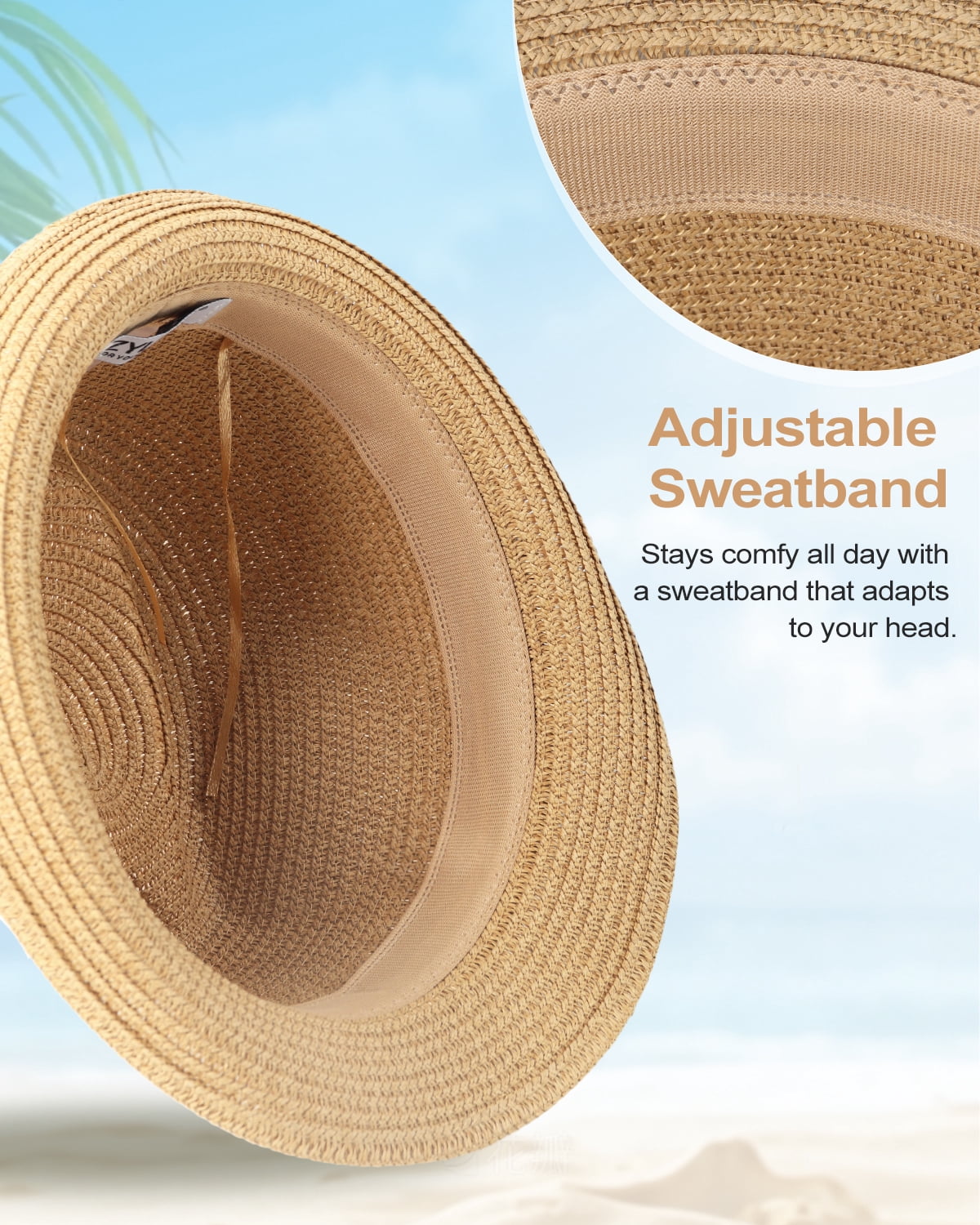 Sun Hat Straw Size XL-XXL Summer Boho Garden Beach Unisex Wide Brim‎ Xl Brim Sun Hat - Etsy main image 4