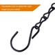 thumbnail image 4 of Cadena colgante para colgar comederos para pájaros, bebederos para pájaros, jardineras y faroles, paquete de 4 (35 pulgadas, negro), 4 of 4