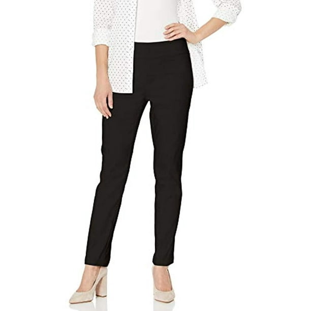 black pull on pants