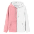 thumbnail image 5 of ShomPort Women's Zip up Fall Hoodies Sweatshirt Casual Long Sleeve Track Jackets with Pockets, 5 of 5