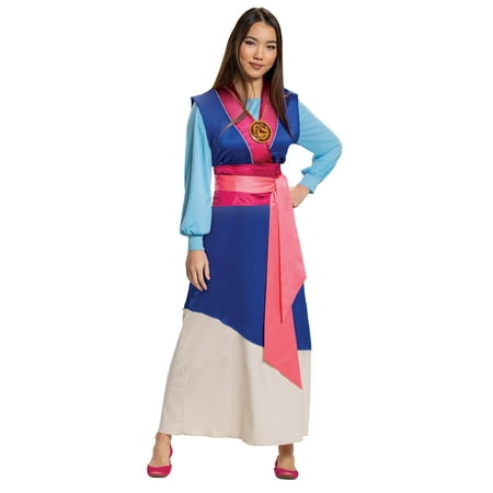 Mulan Women's Blue Dress Costume