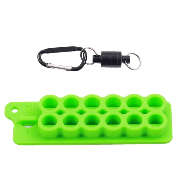 S SERENABLE Nock Clip Board Accessories Collector Plate Stocking Tails Green