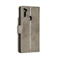 thumbnail image 2 of Galaxy A11 Case, Allytech PU Leather 9 Cards Slots Kickstand Folio Style Retro Shockproof Magnetic Closure Drop Protection Flip Cover Wallet Case for Samsung Galaxy A11, Gray, 2 of 10