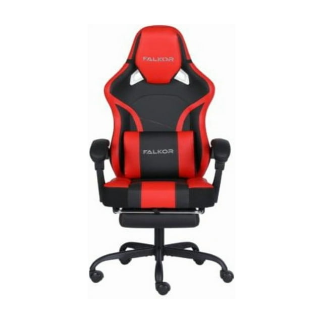 Nextep Silla Gamer Falkor, hasta 120kg, Negro/Rojo.