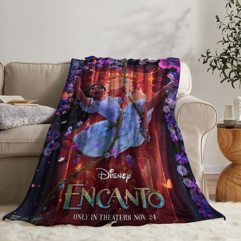 Encanto Isabella Throw Blanket Gifts for Fans Lover Girls Boys Women Present Hoodie Him Bed 40"x50"