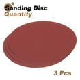 thumbnail image 3 of 3pcs 10-Inch PSA Sanding Discs, 400 Grits Aluminum Oxide Self Adhesive Stick Back Sandpapers, No-Hole Round Wet/Dry Sander Papers, Sand Auto Car Paint, Wood, Metal, 3 of 7
