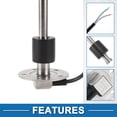 thumbnail image 4 of Unique Bargains Fuel Sending Unit and Gauge Kit 318mm Length Boat Fuel Sending Unit Marine Fuel Sender Unit Metal Black 1 Set 240-33 Ohm, 4 of 6