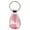 Pink, variant on Honda CR-Z Keychain & Keyring - Black Teardrop