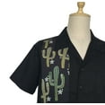 thumbnail image 5 of Unique Design Vintage Style Floral Panel Casual Shirts, 5 of 6