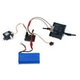 thumbnail image 3 of 3CH RC Radio System Transmitter and Receiver 2.4ghz transmitter receiver Remote Controller w/ USB, 3 of 8