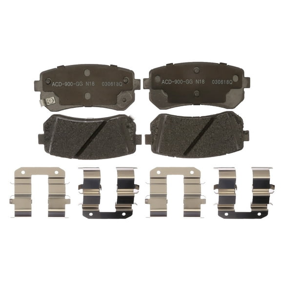 ACDelco Disc Brake Pad Set Fits select: 2016-2019 HYUNDAI SONATA SE, 2016-2017 KIA OPTIMA LX