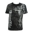 thumbnail image 1 of Konflic Men's Giant Cross Graphic MMA Muscle T-Shirt - Black - Medium, 1 of 2