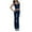Navy, variant on Timegard Workout Sets for Women Cropped Slim Tank Top Boot Cut Leggings Stretch Yoga Outfits Summer