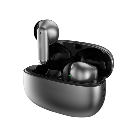 Black Real Time Language Translator Earbuds Bluetooth 5.4 Open Ear Translation Device Supports 75  Languages Ai Translator For Travel Business Meetings Weighs 0.24Lb