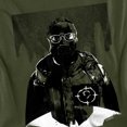 thumbnail image 2 of The Batman Noir Riddler Kids T Shirt (X-Large) for Youth Toddler Boys and Girls, Military Green, 2 of 5